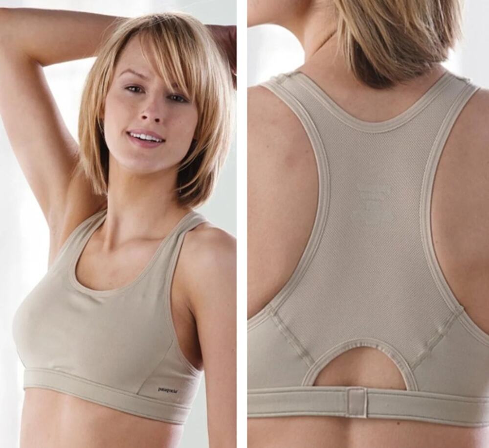 Patagonia Capilene Sports Bra in Desert Tan Women's Medium #19080F6